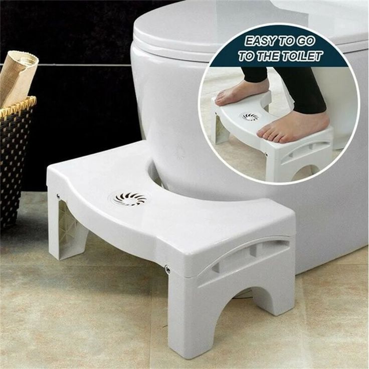 Plastic Foldable Anti-Constipation Potty Training Stool with Air Freshener Slot